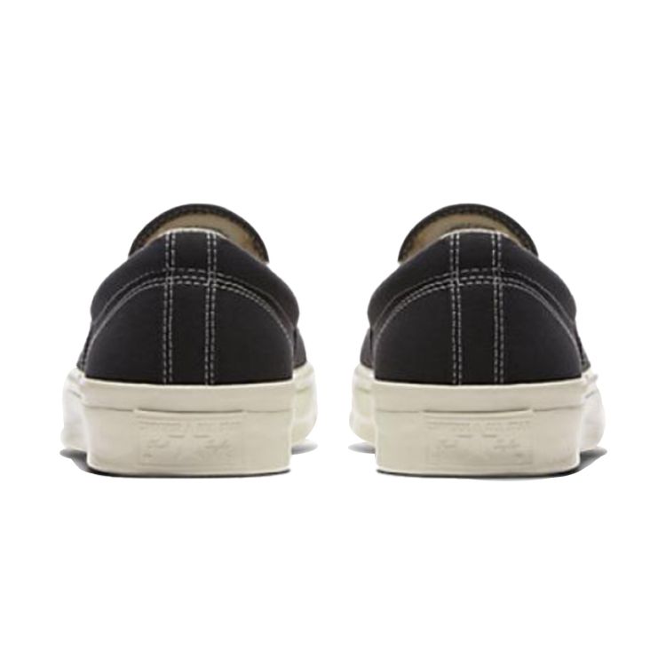 Converse Chuck Taylor All Star Slip-On Black Flamingo Embroidery 160488C Unisex Low Top Canvas Sneakers