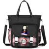 Demon Slayer Tote Bag Crossbody Bag Carrying Bag Shoulder Bag for Teenager Girl Boy Back To School Bag Men Women Leisure Travel Bag Mochila