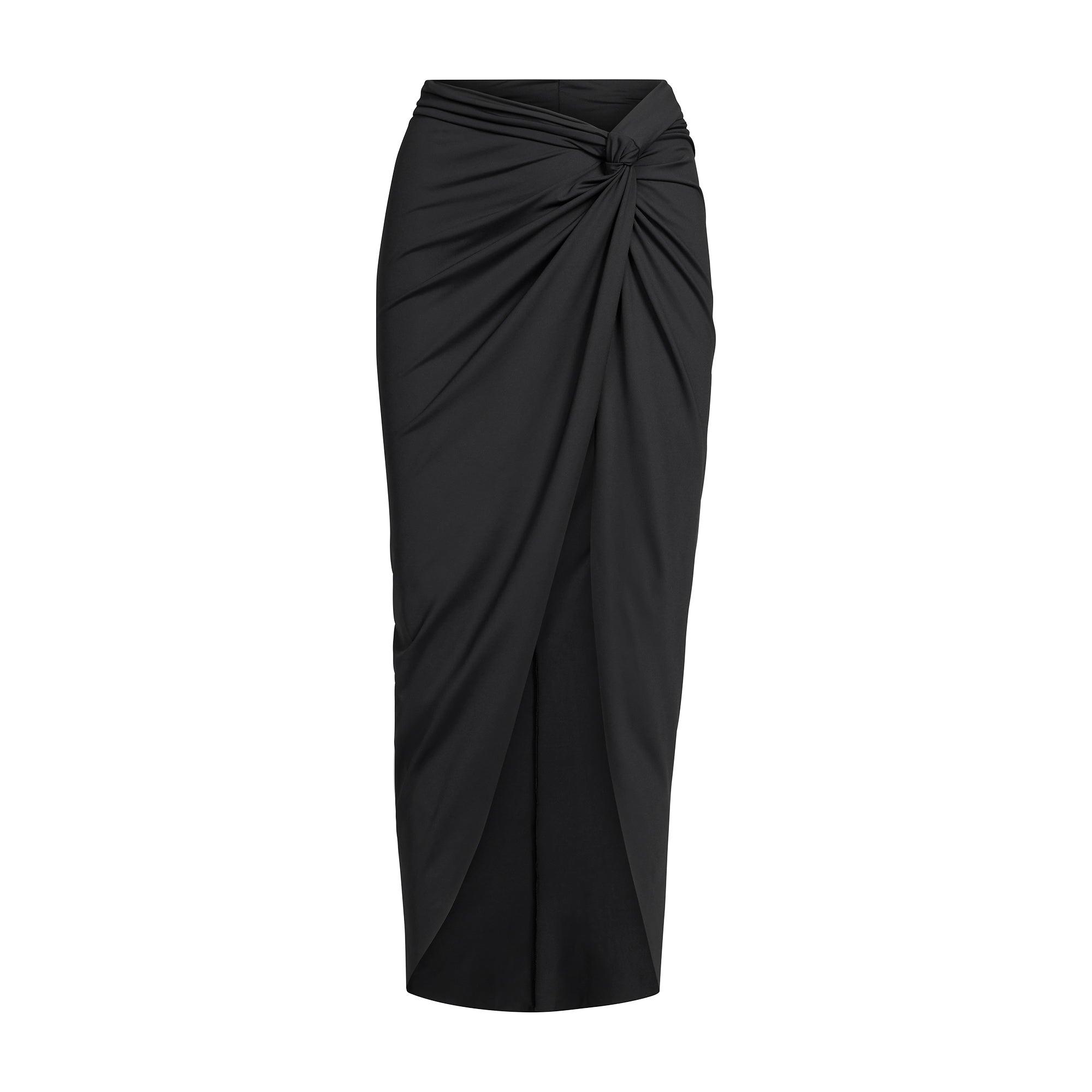 Skims Signature peldkostīma sarongs ar logotipa
