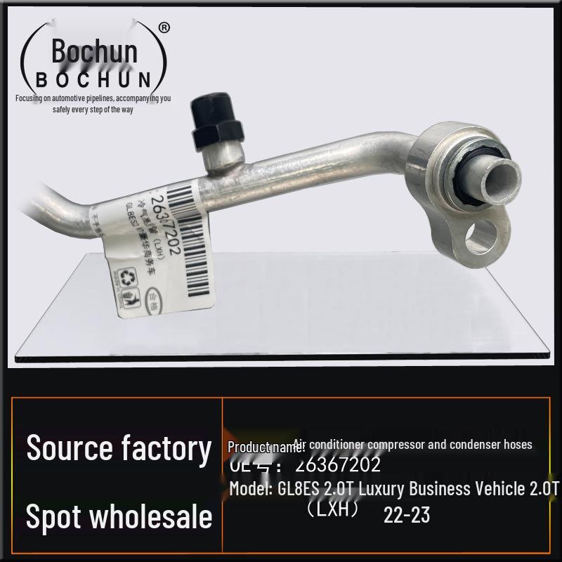 Buick GL8 ES 2.0T A/C Compressor Condenser Pipe for Low/High Pressure
