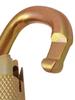 ISC Offset Oval Carabiner with Twist for Tree and Tree Climbing Lock, Steel, Care, Arborist,