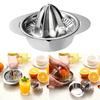 Steel Manual Citrus Juicer with Strainer Bowl Efficient Lemon Juice Extraction Tool Ergonomic Handle Home Kitchens Use