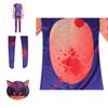 Set Costume Cosplay di Sonic The Hedgehog per Bambini Facile da Indossare Traspirante Unisex Perfetto per le Feste!