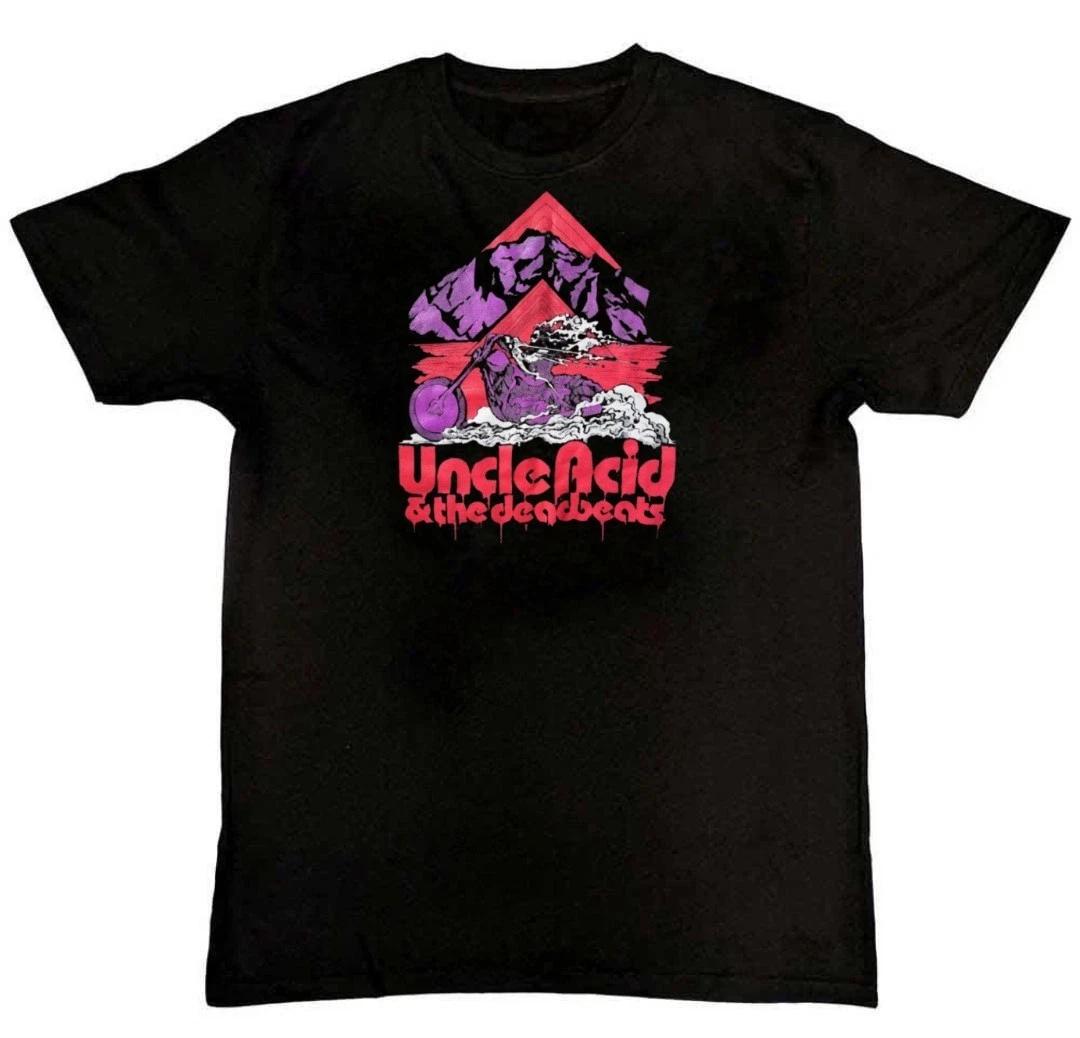 Uncle Acid & the Deadbeats Acid Across Tour Unisex 100% Cotton T-shirt Mens Tees Top L
