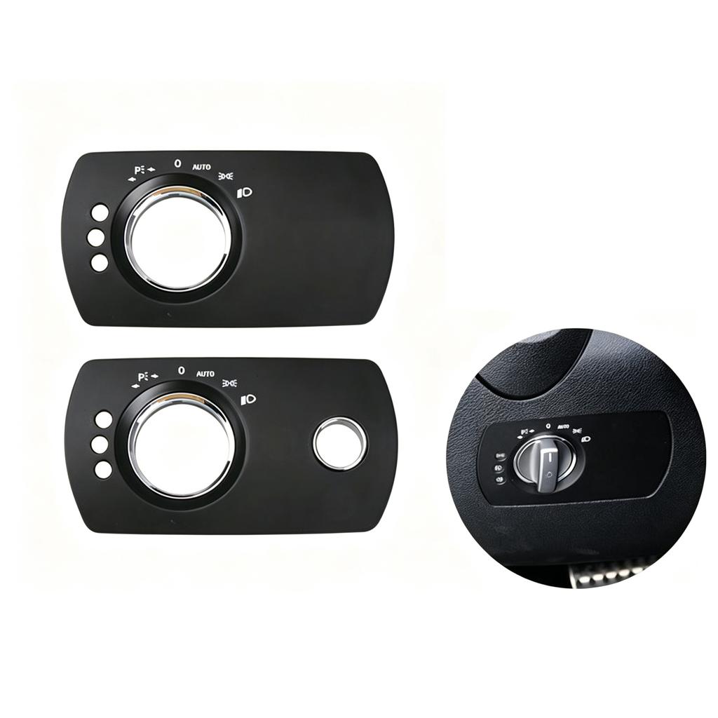 For Mercedes-Benz W171 Headlight Switch Panel SLK-Class Headlight Control Switch Cover Headlight Switch Cover Before 2010