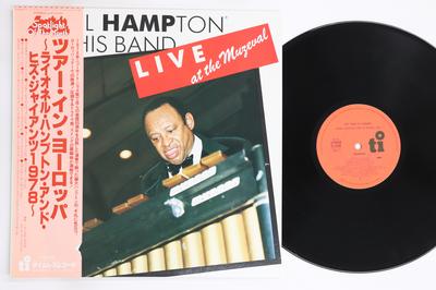 LP Record LIONEL HAMPTON - Lionel Hampton And His Band Live At RJ6049 TIMELESS 1978 Japan Obi Jazz Used