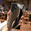 Caramel Satin Pattern 2D Phone Case for Samsung S26 S25 S24 S23 S22 S21 S20 A56 A36 A16 Tempered Glass Protective Cover