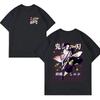 Demon Slayer Anime Printing Oversized Cotton Tshirt Men and Women Comfortable Fashion Street Y2K Summer Trend Harajuku Tshirt