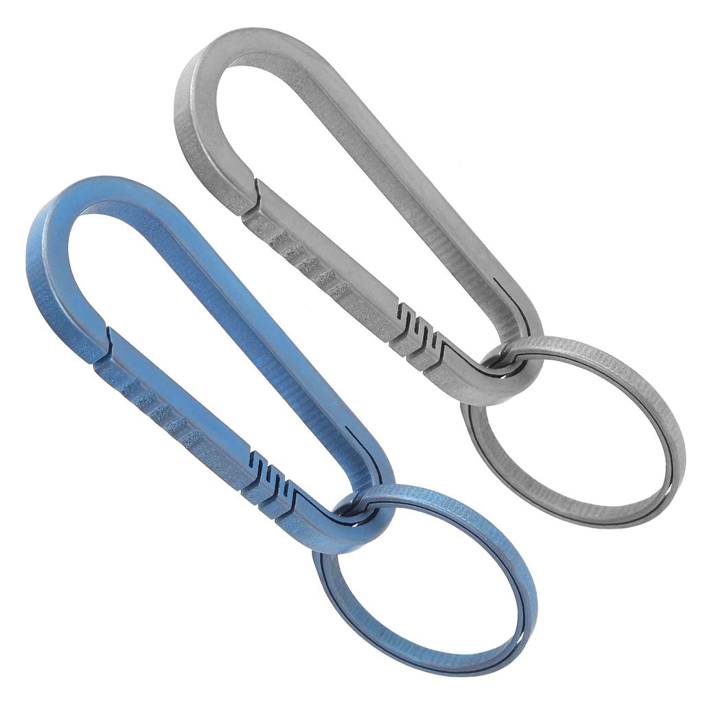 Cheap Titanium Alloy Keychain Key Holder Quick Release Keychain