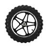2.5‑10in Rear Wheel Steel Alloy Replacement for Mini Pocket Bike Motorcycle Black