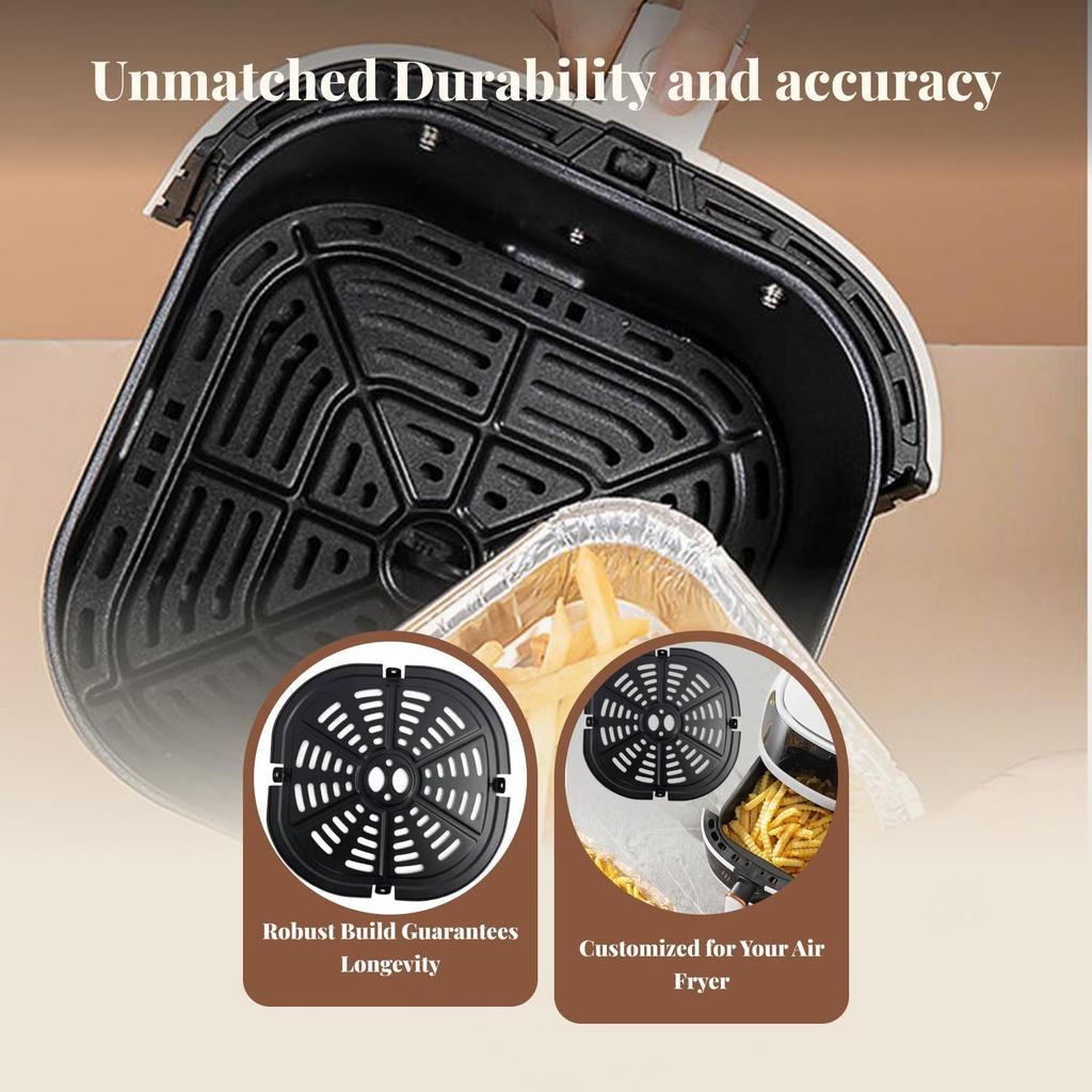 Air Fryer Replacement Grill Pan Parts Grate Insert 21cmx20.5cm