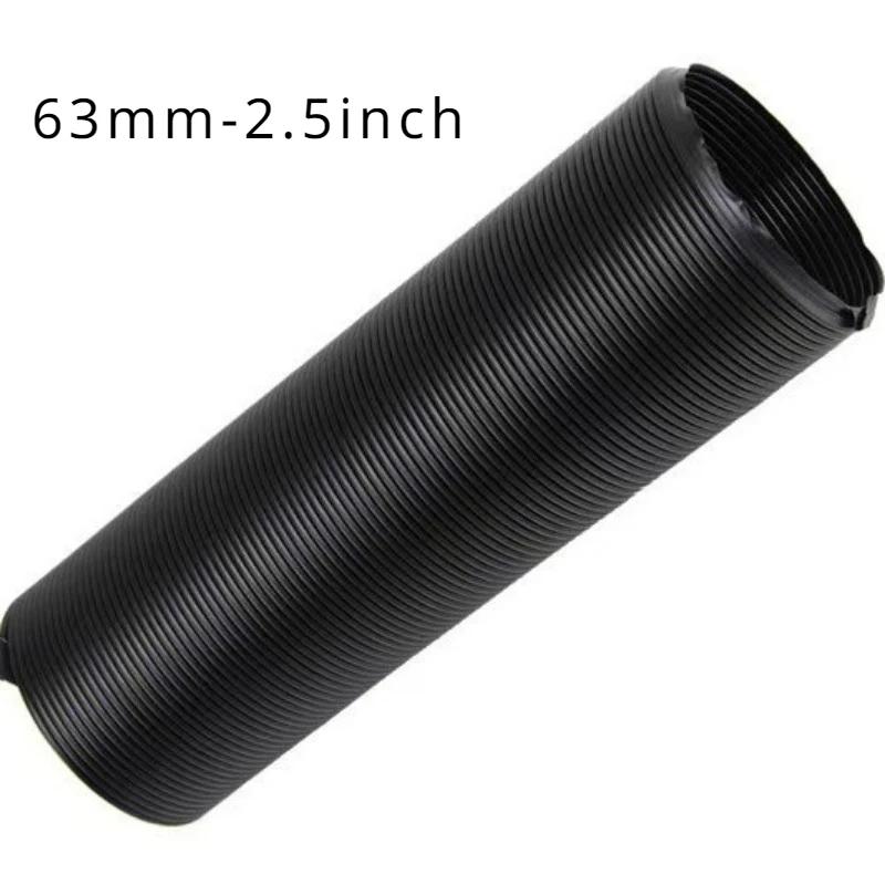 Zestaw rur dolotowych zimnego powietrza do samochodu 2,5 cala 3 cale elastyczny system rur dolotowych powietrza 51 mm 63 mm 76 mm uniwersalny