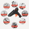 100W Hot Glue Gun 11mm High-Power Domestic Hot Glue Gun 3-5 Minute Warm-Up Time High-Quality Hot Glue Gun