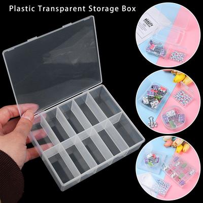 Home Organization Storage Box Jewelry Diamond Container Pill Storage Supply Craft Bead Holder