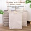 With Handle Laundry Basket Collapsible Laundry Storage Hamper  Bathroom Accessories