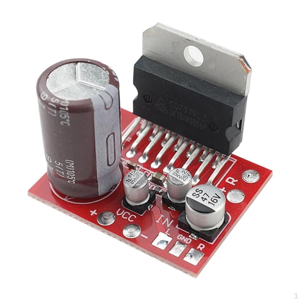 Digital Audio Amplifier Board Compact Stereo Amp Module 30W+30W DC 9-17V for Sound System