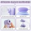 2 IN 1 Vibrator Clitoral Sucking Stimulator Vibrating Egg Silicone Waterproof Vibrator Woman Sex Toy G Spot Adult Products