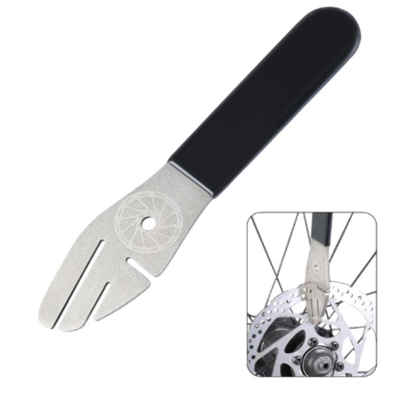 Bicycle Tool Disc Brake Rotor Alignment Adjustment Tool Flattening Correction Wrench Stainless Steel Bicycle Brake Repair Tool