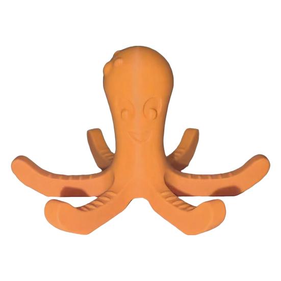 3D Printed Octopus Mug Holder Sea Animal Figurine Kitchen Countertop Coffee Cup Drying Stand Rack Home Office Decoration