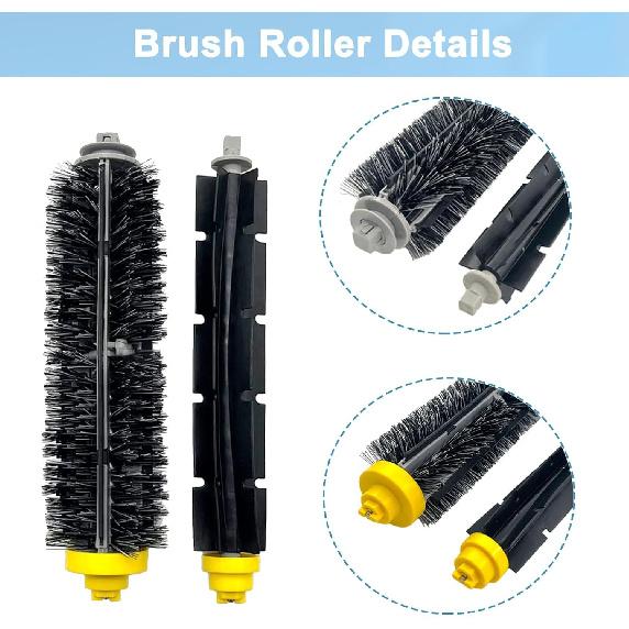 13 Pack Roomba 676 Replacement Parts for irobot Roomba 676 694 675 692 677 671 610 690 680 660 650 620 645 655 635 614 595 585 564 589 536 Robot