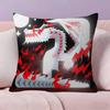 Game M-monster Hunter Wilds Cushion   Office Cushion Pillowcase Car Cushion Cover45X45CM Lumbar Pillowcase Sofa Pillowcover