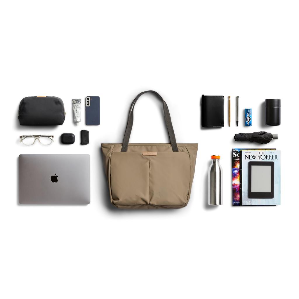 Bellroy Tokyo Wonder Tote 12L Laptop Tote Bag, Fits 14-inch Laptops - Khaki