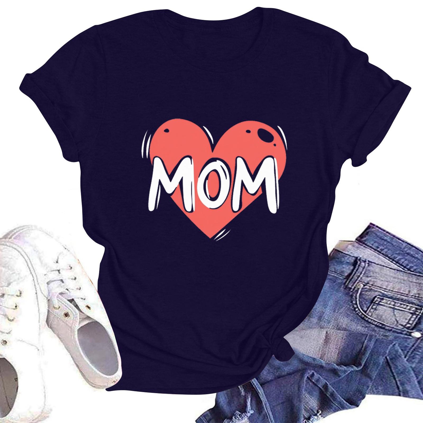 

Женская повседневная футболка с круглым вырезом и коротким рукавом XL