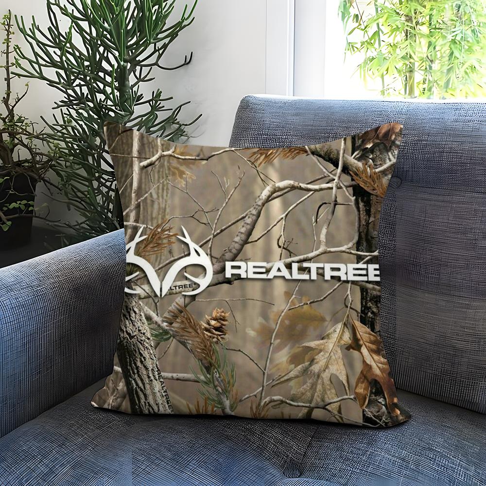 Cool R-Realtree Cushion Cover Comfortable Reversible Pillow Cover Ideal for Car Sofa Bedroom & Beyond