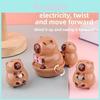 Capybara Clockwork Magnetic Toy With Pullalong Car For Toddler Play And Brain Development