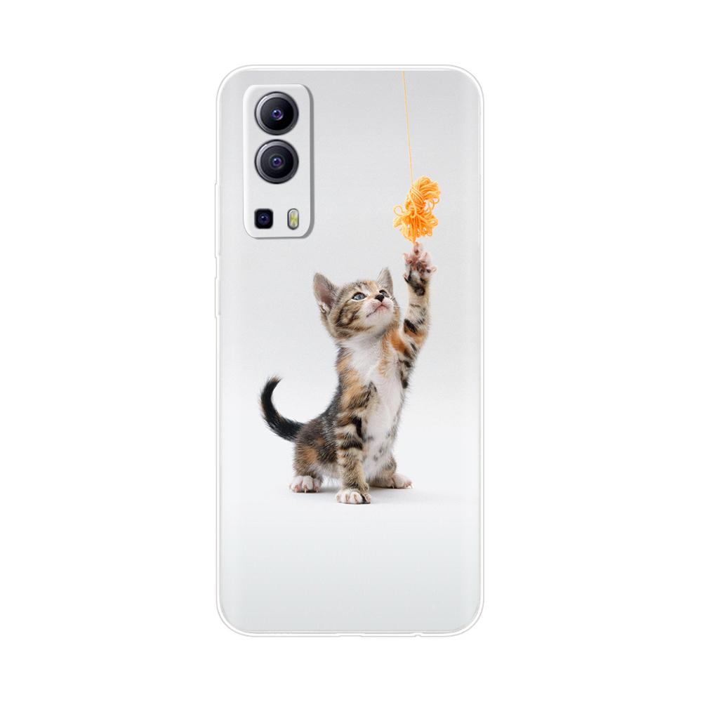 Per Custodia Vivo Y72 5G Silicone Morbido Trasparente TPU Copri Telefono Per Vivo Y52 5G vivoY72 Y 72 52 5G Custodia Funda Protettiva Coque