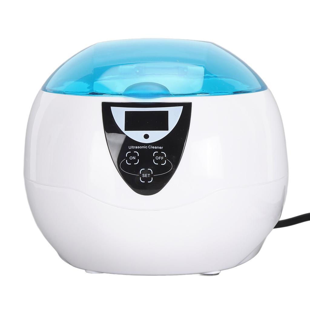 Ultrazvuková čistička šperků 304 Nerezová ocel 42KHz 750ML s časovačem Stroj na čištění šperků Pro