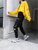 Niche Cargo Jogger Pants for Men & Women, Slim Fit, Casual Loose Style, Customizable Design by Picture.