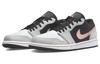 Jordan 1 Low Black Grey Pink 553558-062