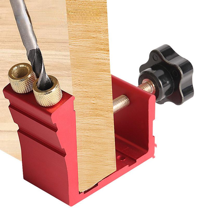 Portable Oblique Hole Opener Woodworking Inclined Hole Locator Household Wooden Panel Splicing And Installation Tool