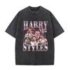 2026 Harry Styles Tour Juntos Camiseta Lavada Vintage Hombres Mujeres Moda Música Pop Algodón Oversize Camiseta Gráfica Manga Corta Ropa Urbana Camiseta Superior