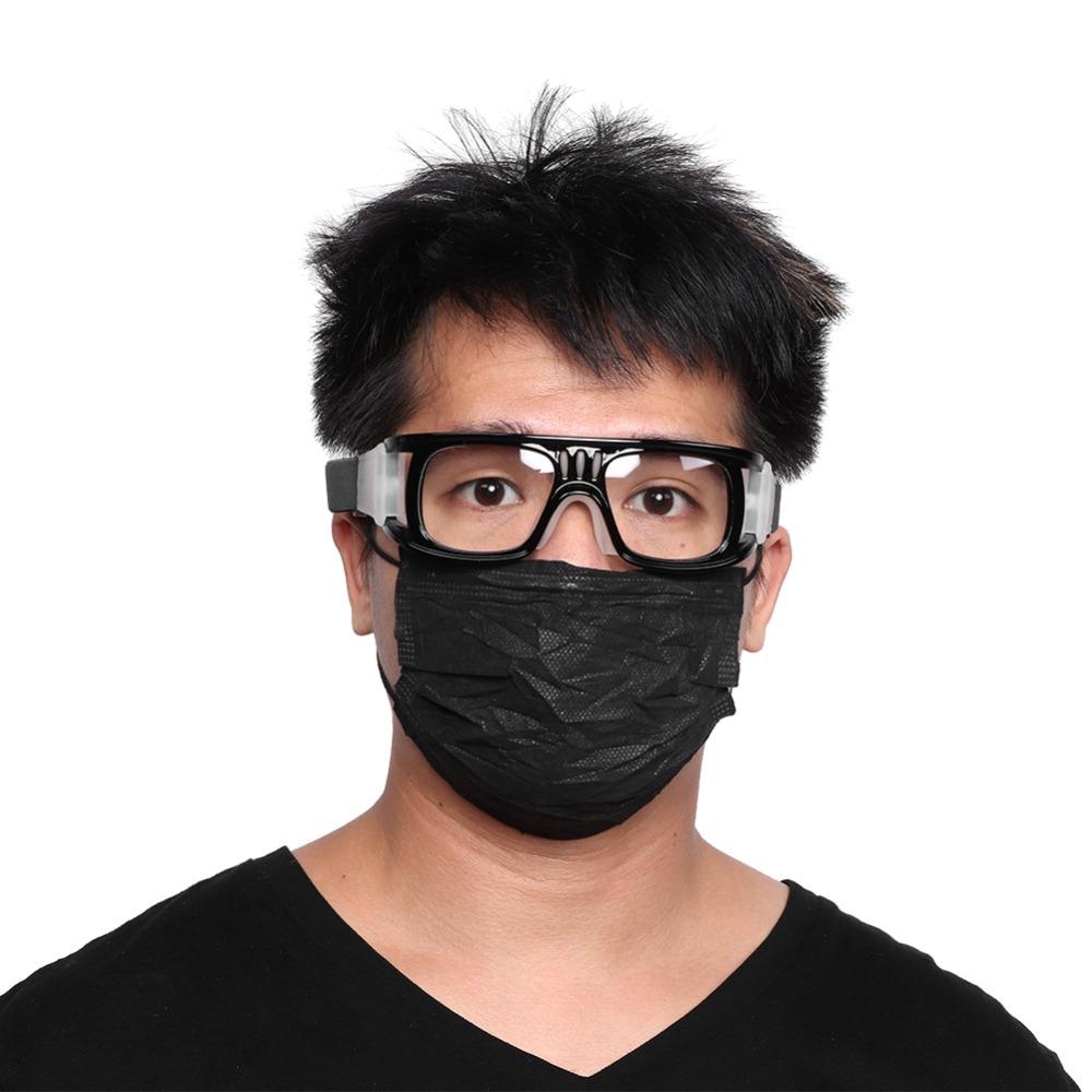 Adjustable Strap Protective Glasses Shock Lens Sports Goggles  Basketball Training