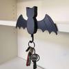 Creative Key Holder Bat Wing Key Hanger Wall Decoration Self Adhesive Key Hook Storage For Entryway Hallway Kitchen Office Decor