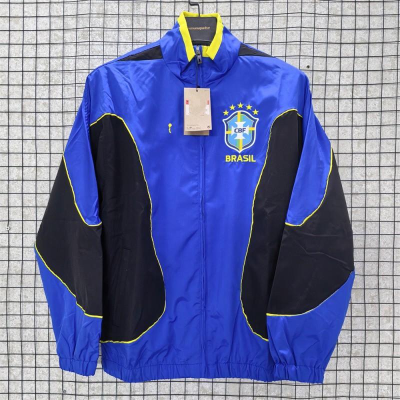 Unisex Long Windbreaker Jacket Retro Sport Coat Football Training Outdoor Casual Wear Fall Winter