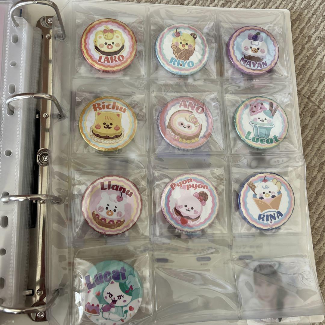 

[USED] NiziU Luca Pop-Up Popst Can Badge Can Badge Complete Set
