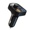 Автомобільний FM-передавач Універсальний Handsfree Дзвінок 3 USB-порти Автомобільний MP3-плеєр Bluetooth Радіоприймач Автомобільний Зарядний пристрій