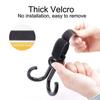 360 Degree Rotating Heavy Duty Handlebar Hanging Clamp On Hanging Hook Stroller Hook  Electric Bike