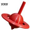 Stable Display Planet 3D Printed Gyro Toy, with Integrated Counterweight Base, Desktop Decoration Model Toy Ornament, Matte Surface Durable
