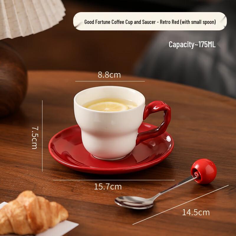 Shangqi Light Luxury Ceramic Coffee Mug Set