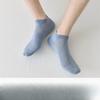 Pure Cotton Men's Spring and Summer Mesh Style Boneless Deodorizing Sweat-absorbing Casual Boat Socks Spring and Summer Short Socks