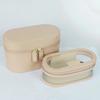 Double-Layer Makeup Bag: Mother-Child Transparent Travel Wash Bag with Wet/Dry Separation