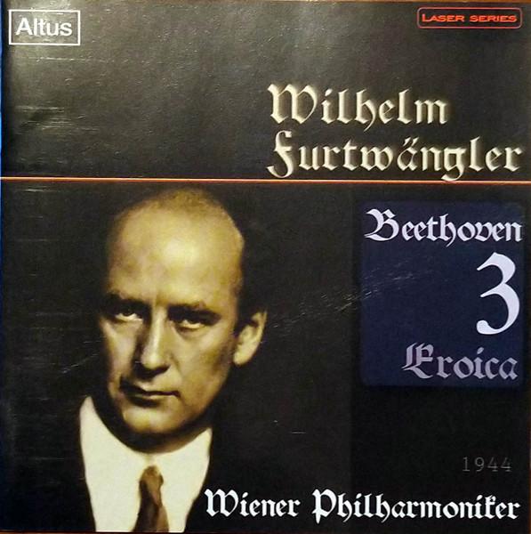 

CD BEETHOVEN, FURTWÄNGLER; VIENNA PHIL - Beethoven: Symphony No. 3 Eroica ALT154 Altus 2008 Japan ObiClassical Used