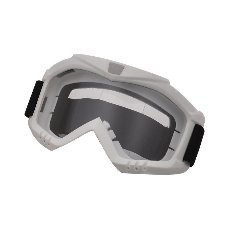 

ANLORR Anluoer Windproof and sandproof motorcycle off-road riding goggles Outdoor motorcycle helmet goggles8055 прозрачный белый