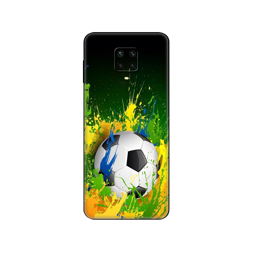 Černé tpu pouzdro pro Xiaomi Redmi 7A 8 8A 9 9A 9C pouzdro Redmi Note 8T 8 Pro T Note 9 9S 9 Pro pouzdro Fire Football