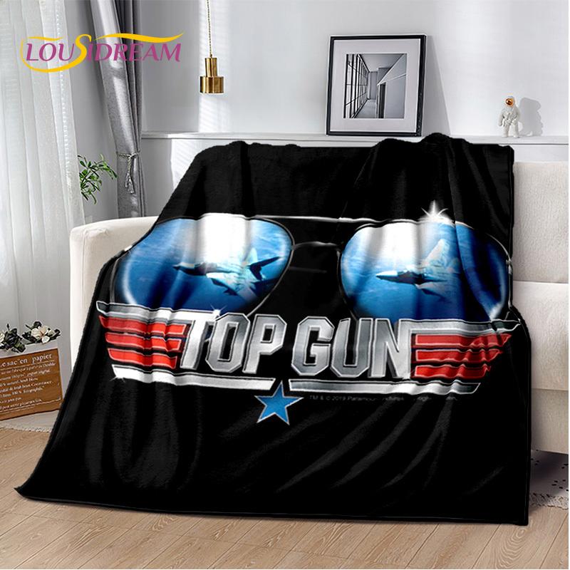 Movie Top Gun Sign Tom Cruise Blanket,Soft Throw Blanket for Home Bedroom Bed Sofa Picnic Travel Office Rest Cover Blanket Kids