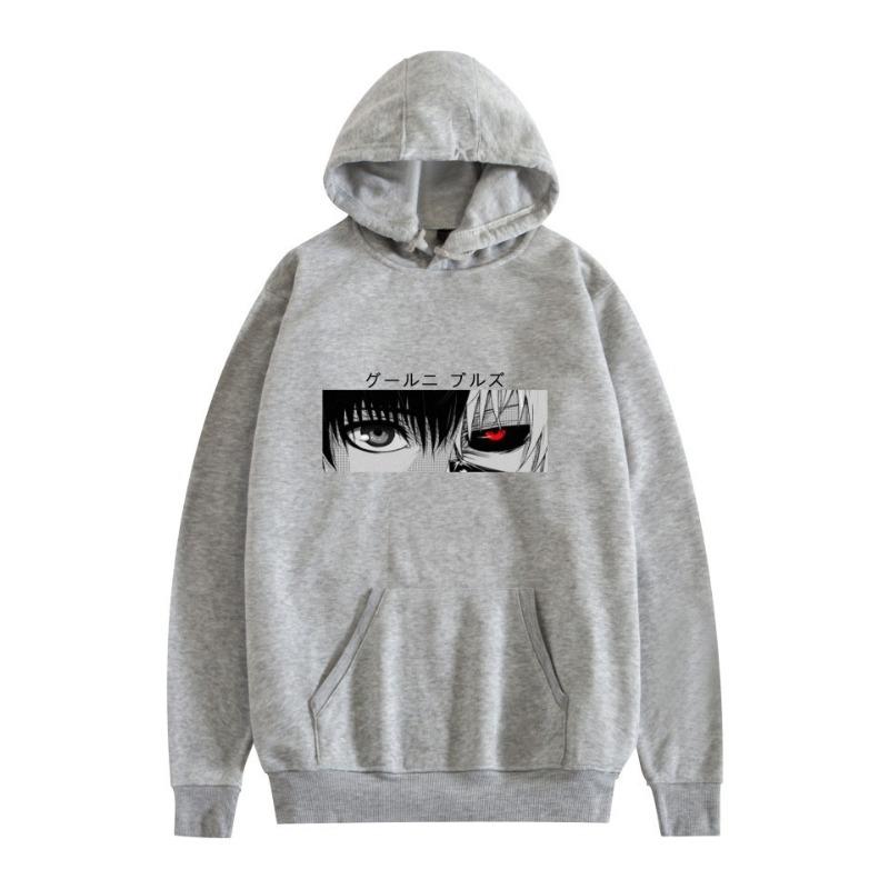 New Tokyo Ghoul Quadratic Element Japaneses Comics Hoodie New Tracksuit Men Women Fashion Autumn Winter Fleece Sweatshirt Loose